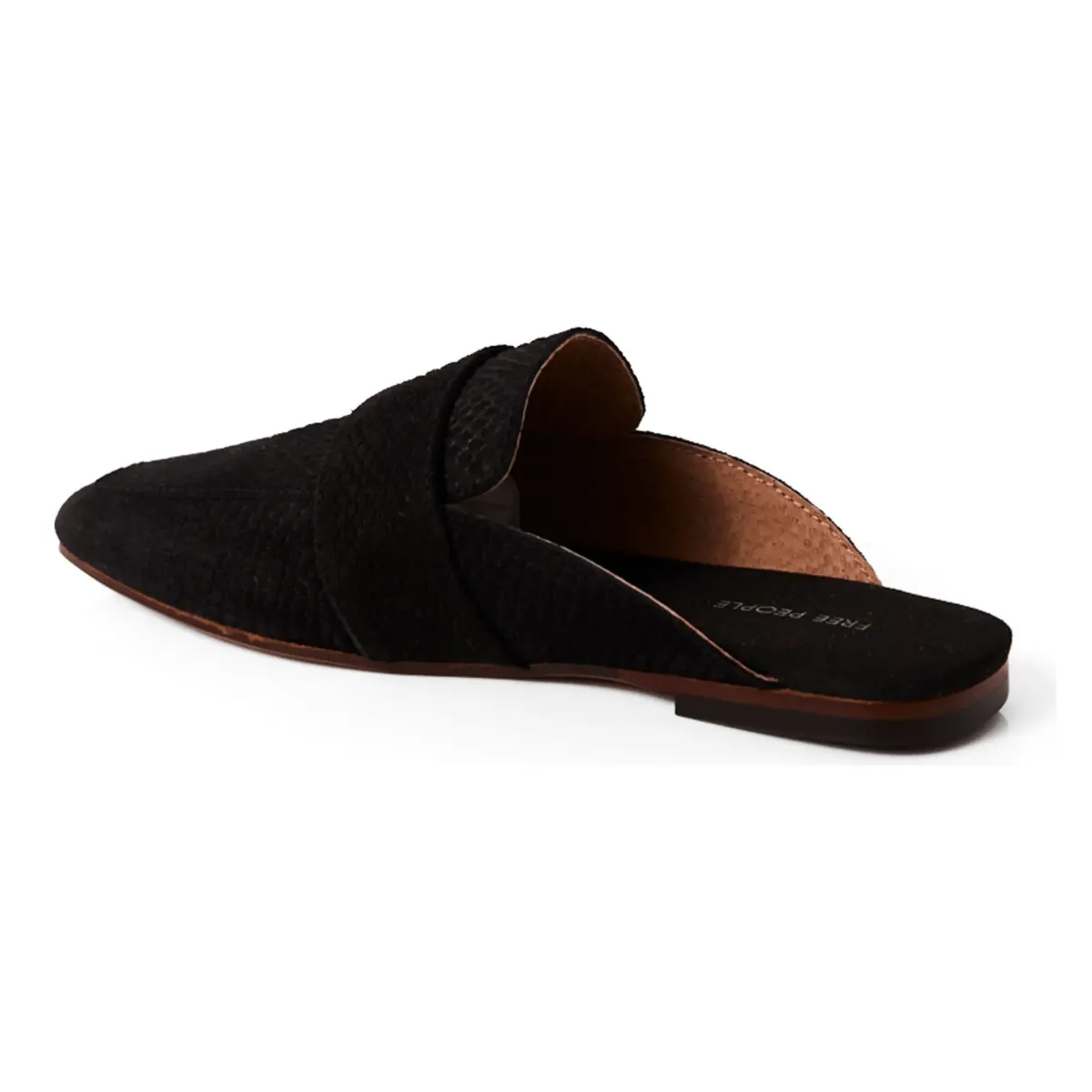 Free People Damen At Ease Wildleder in Schwarz