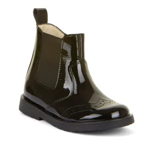 Froddo: Chelys Schulstiefel - Hochglanz Schwarz
