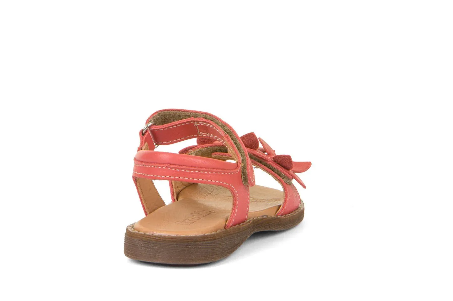 Froddo: Lore Flowers Girls Sommersandalen - Korallenleder