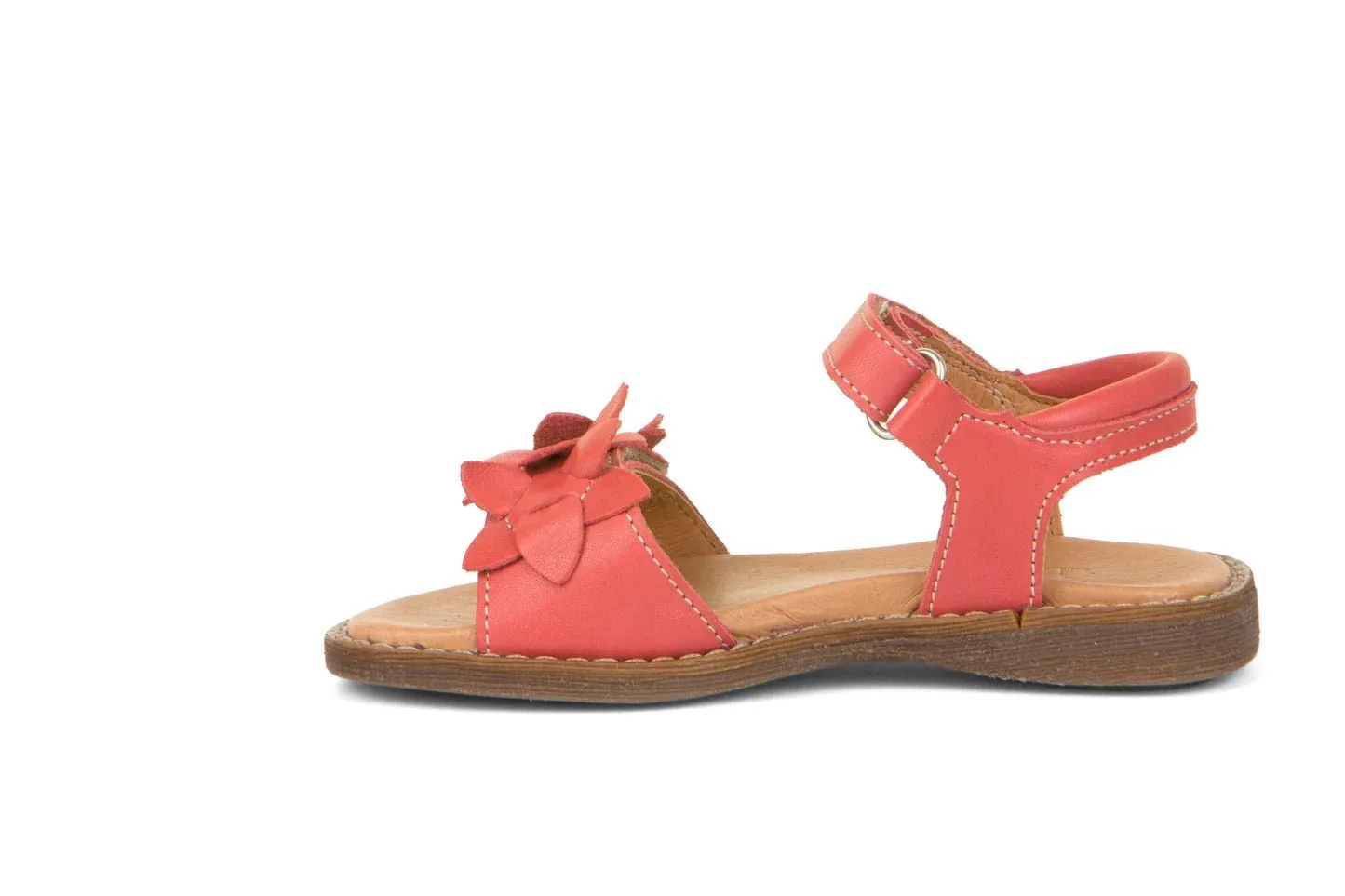 Froddo: Lore Flowers Girls Sommersandalen - Korallenleder