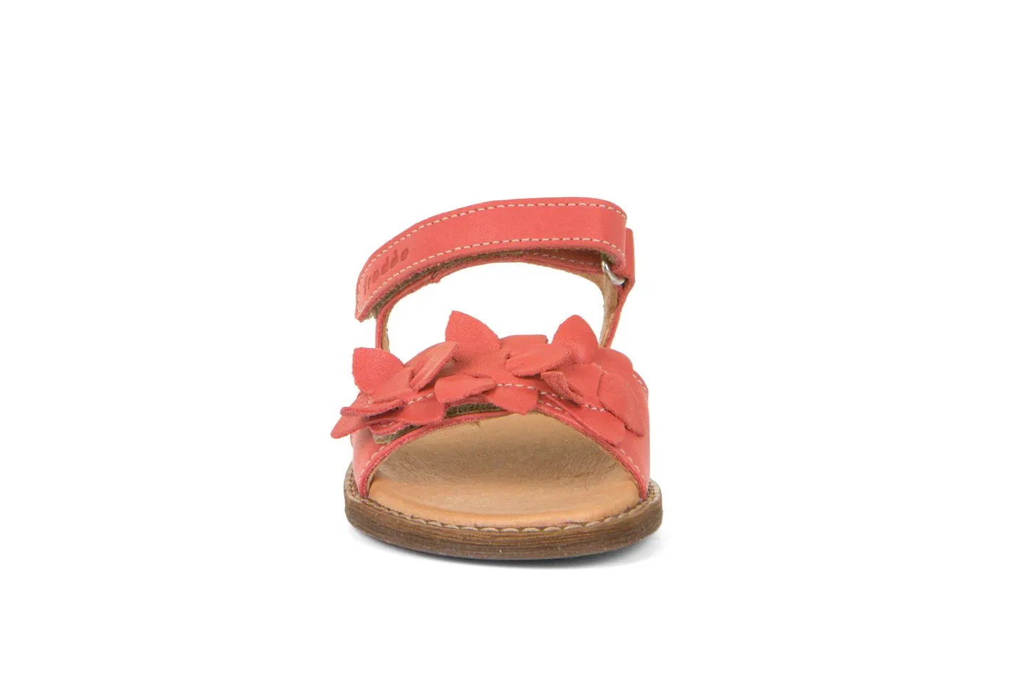 Froddo: Lore Flowers Girls Sommersandalen - Korallenleder