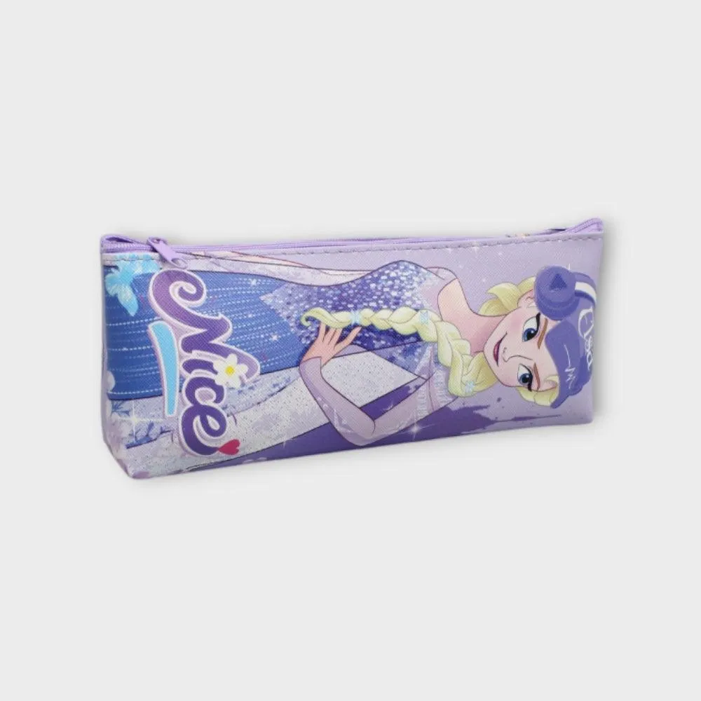 Gefrorene violette Federmappe