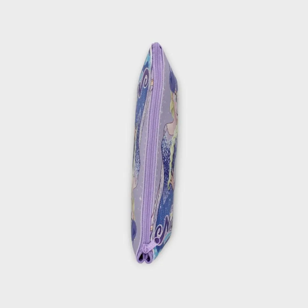 Gefrorene violette Federmappe
