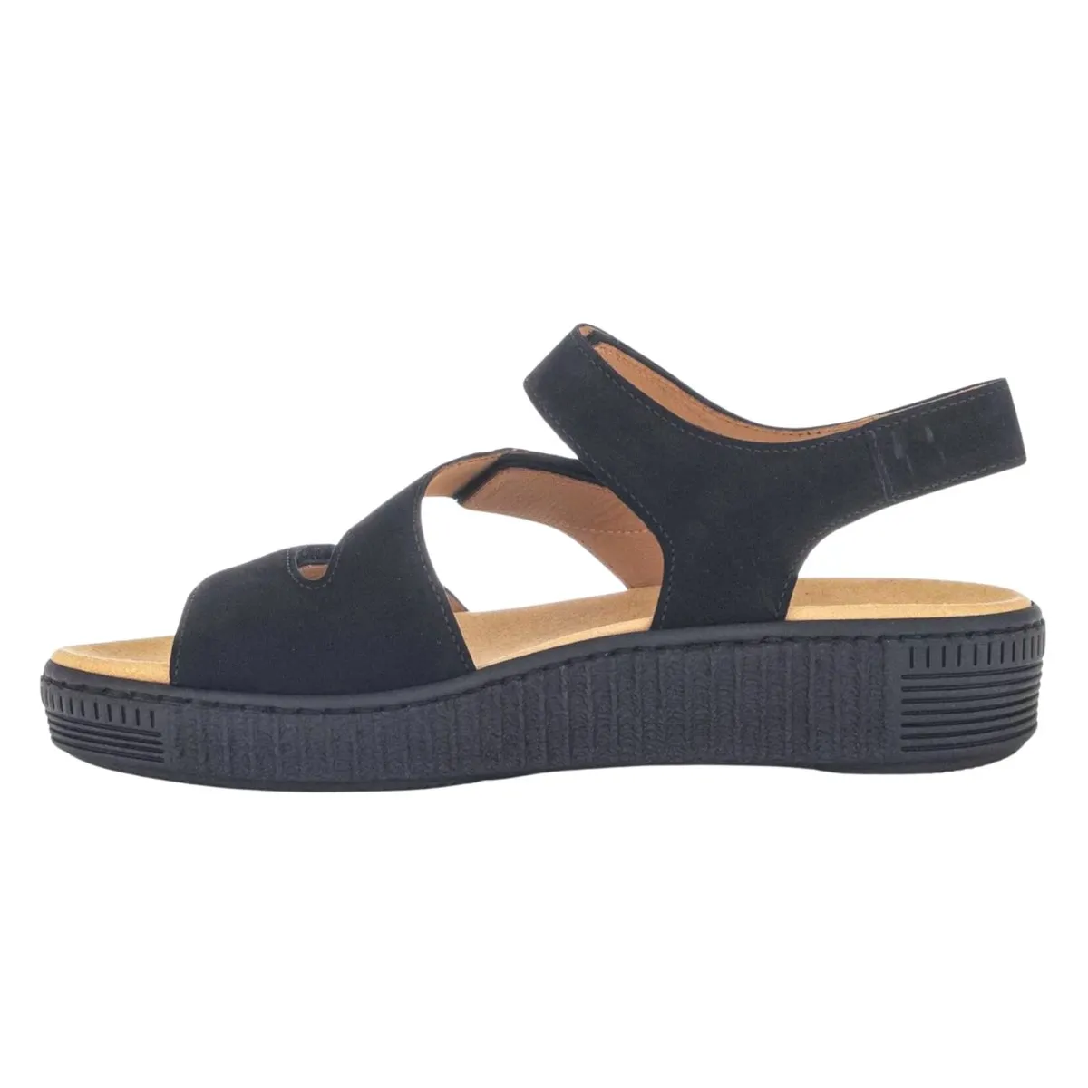 Gabor Damen 43.600.17 Schwarz/Schwarzer Wildleder