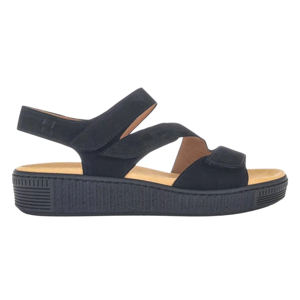 Gabor Damen 43.600.17 Schwarz/Schwarzer Wildleder