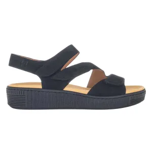 Gabor Damen 43.600.17 Schwarz/Schwarzer Wildleder