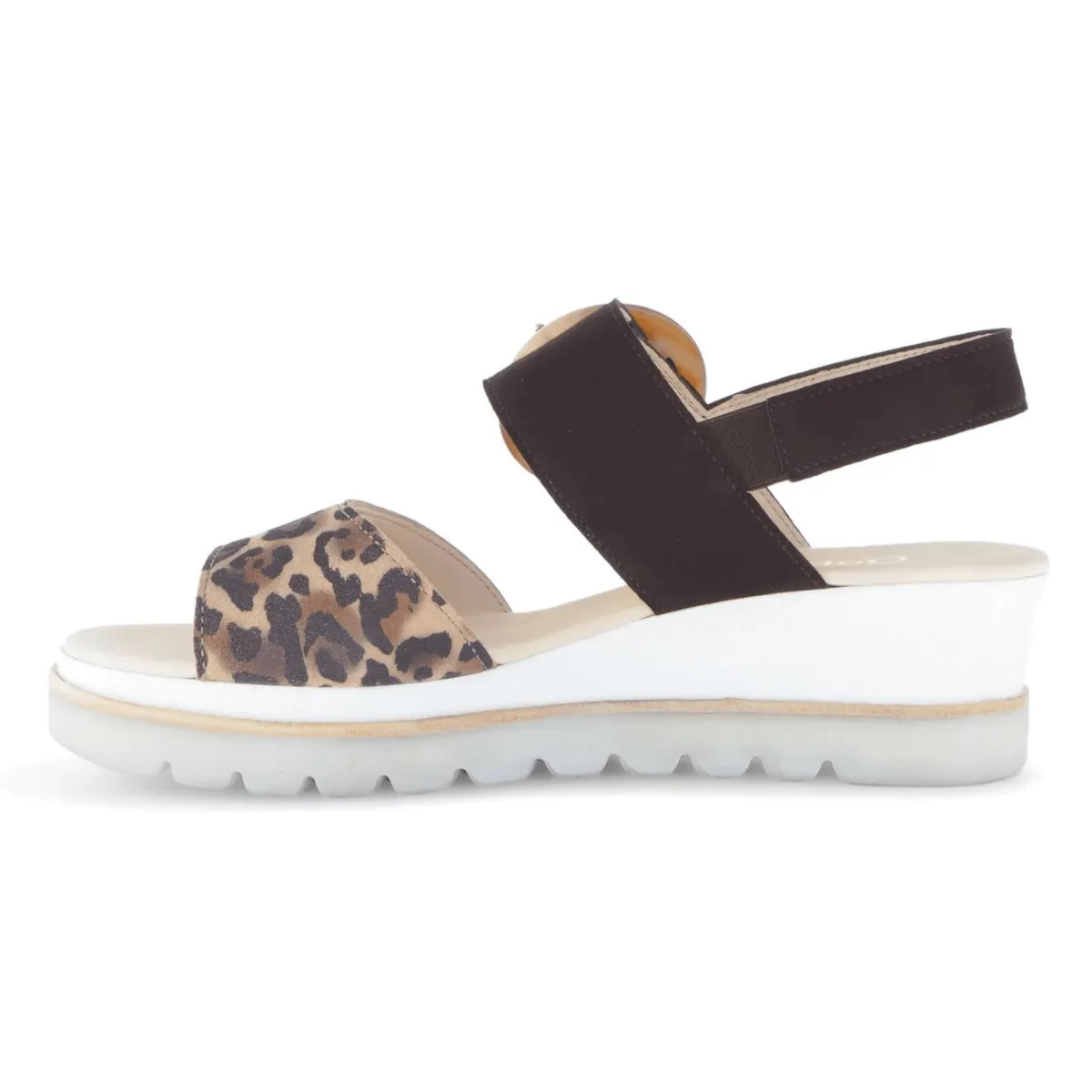 Gabor Damen 44.645.38 Schwarz/Leopard
