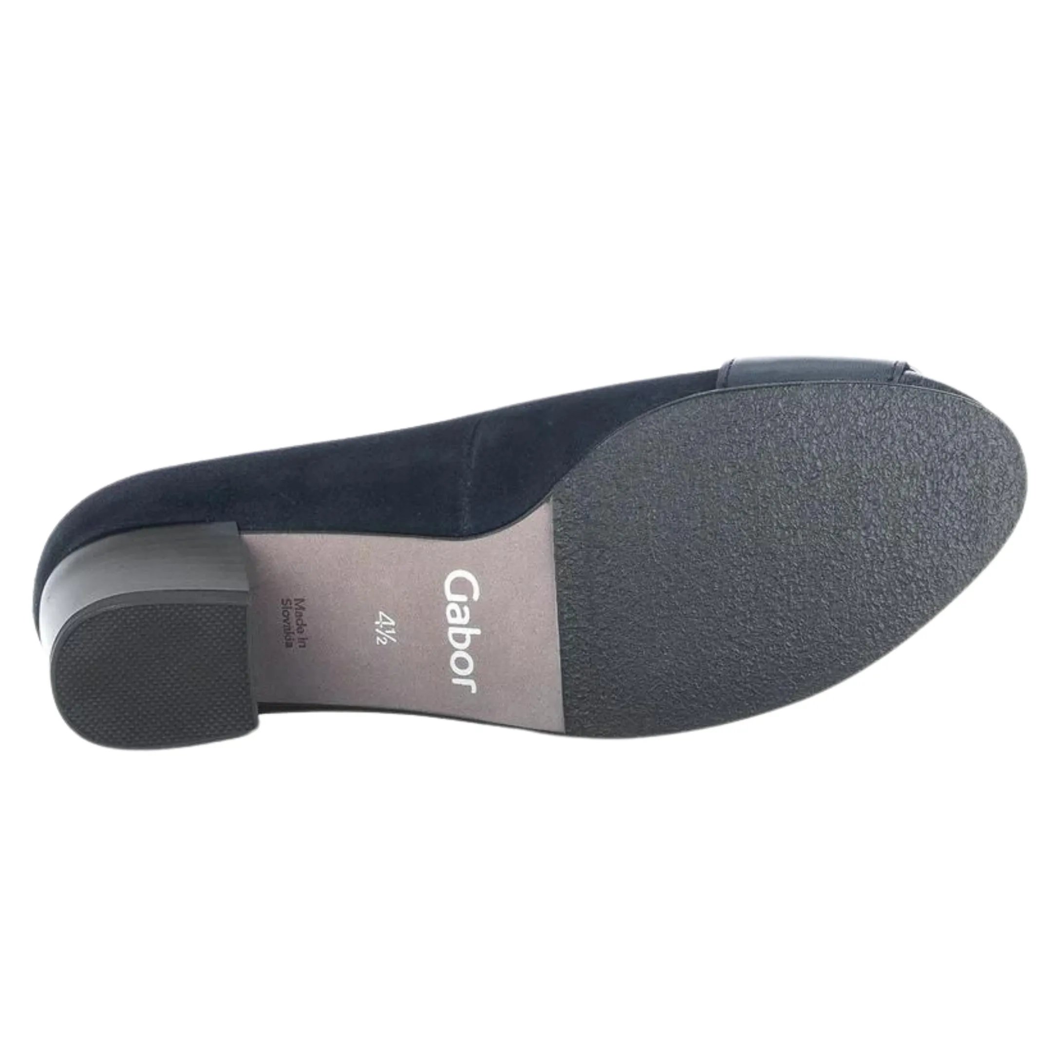 Gabor Damen 52.222.36 Elegantes Dunkelblaues Nubukleder