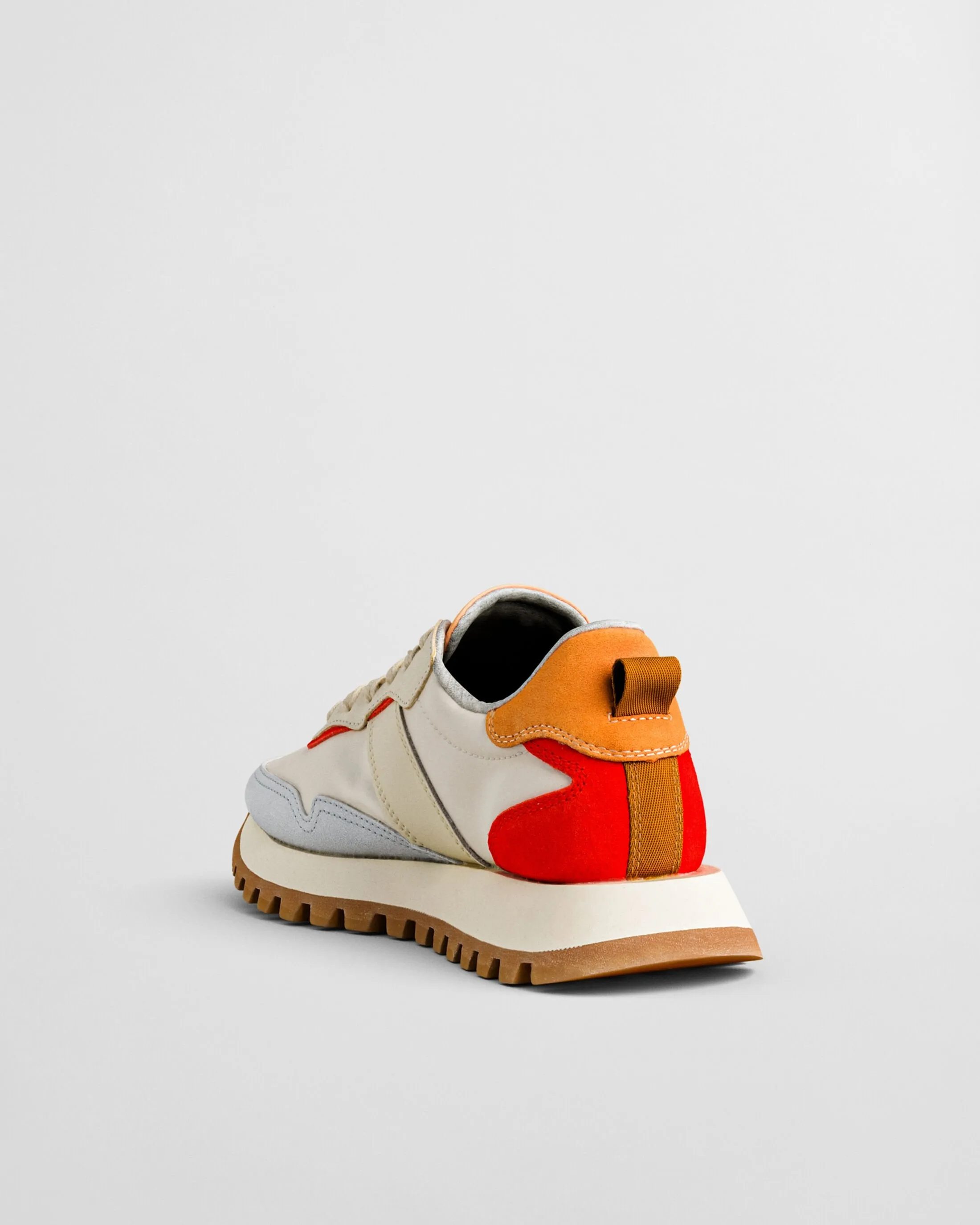 Gant Caffay Leder Wildleder Trainer - Orange