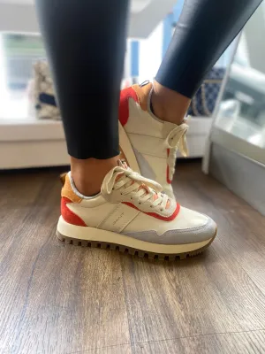 Gant Caffay Leder Wildleder Trainer - Orange