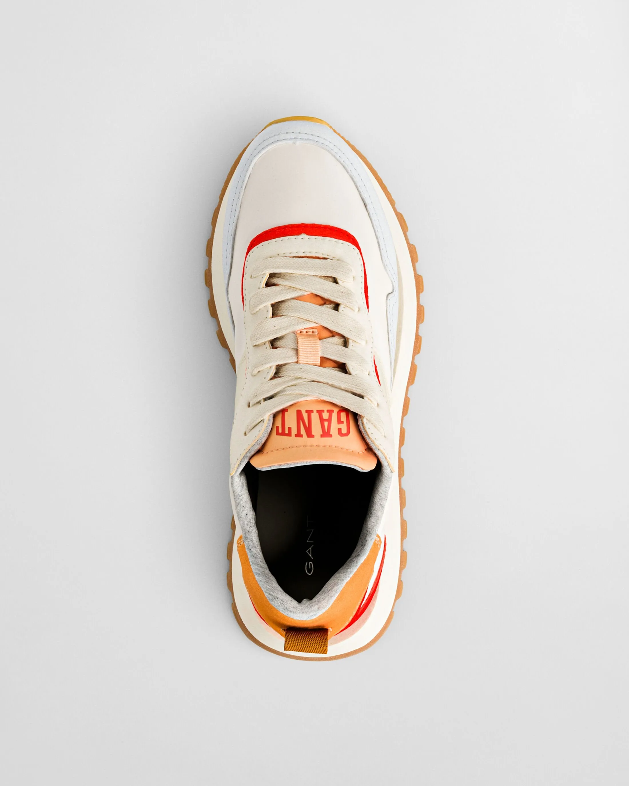 Gant Caffay Leder Wildleder Trainer - Orange