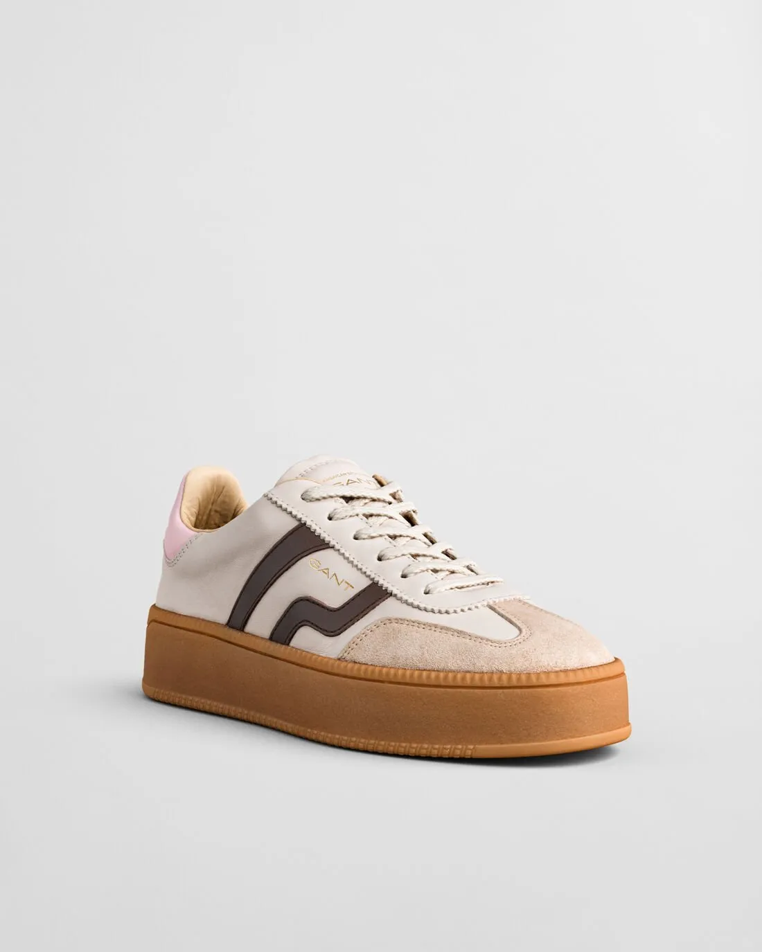 Gant Cuzmani Platform Leder Wildleder Trainer