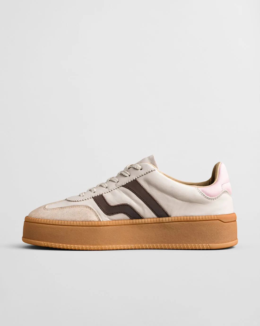 Gant Cuzmani Platform Leder Wildleder Trainer