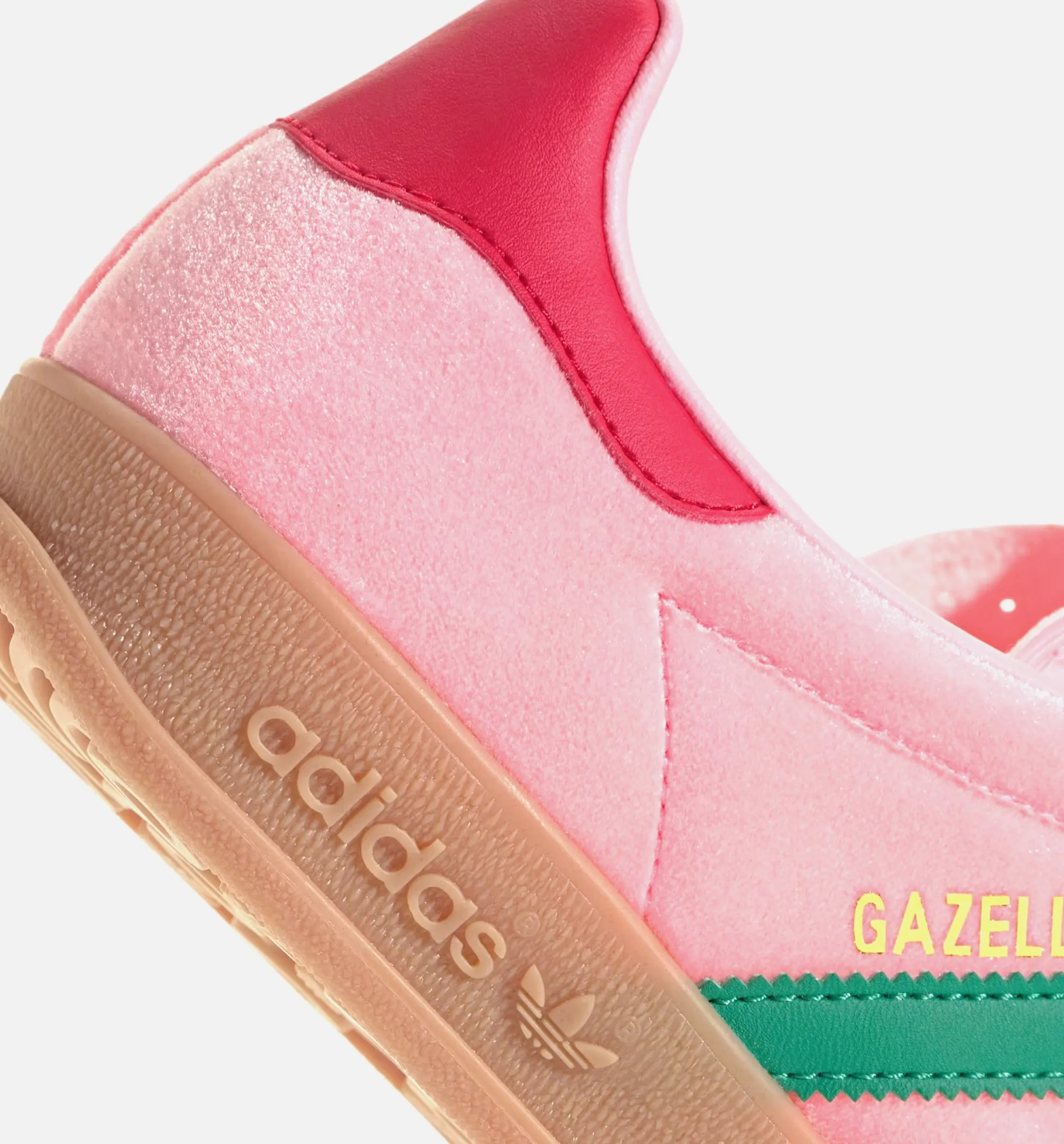 Gazelle Indoor Damen Lifestyle-Schuh - Court Green/Glow Pink/Gum