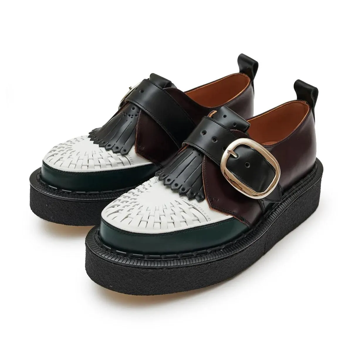 George Cox Creeper 'Oxblood Grün Weiß'