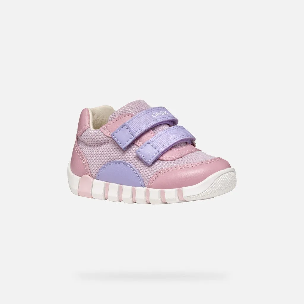 Geox: Iupidoo Kletterschuhe - Rosa / Lila