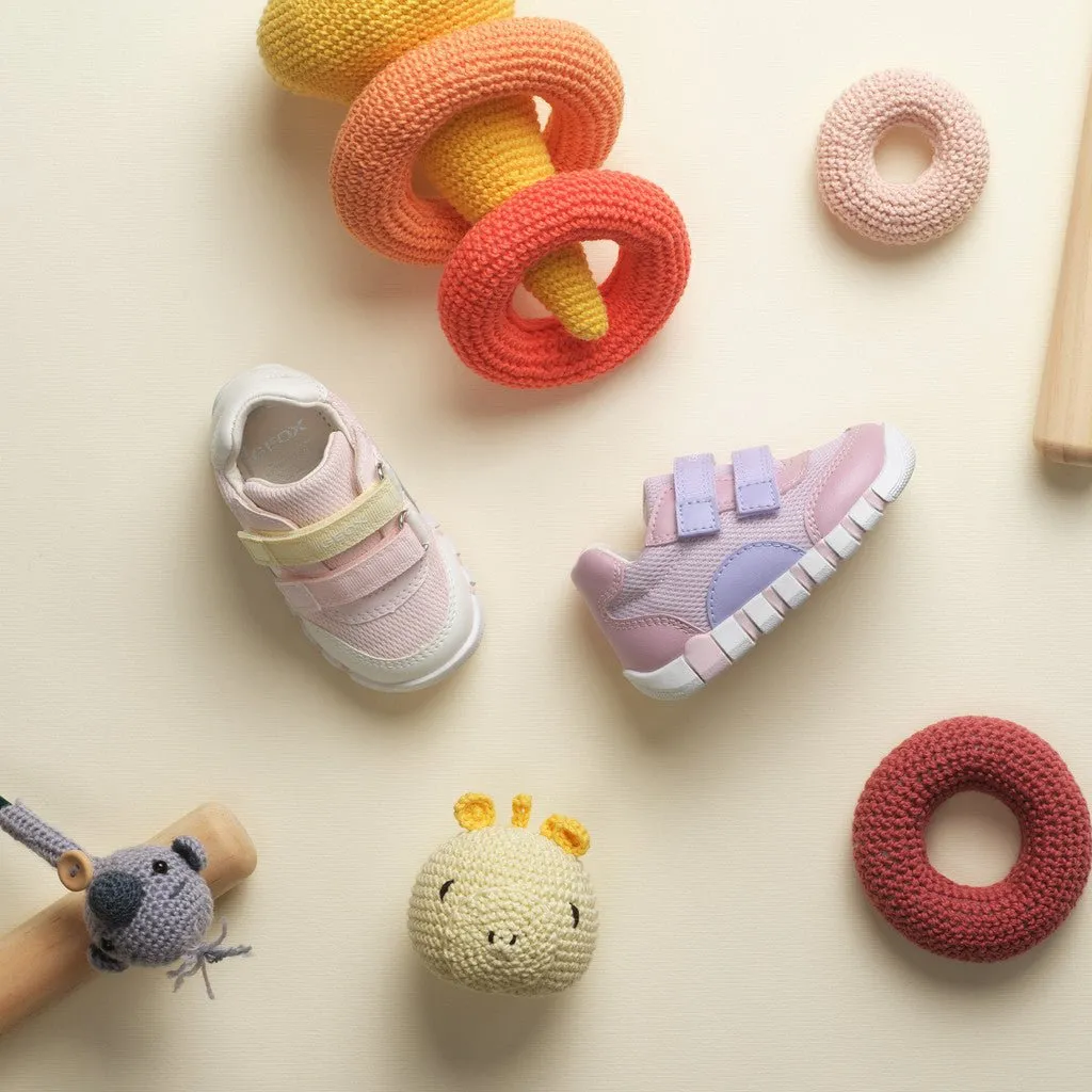 Geox: Iupidoo Kletterschuhe - Rosa / Lila