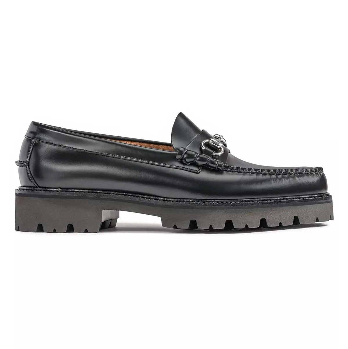 G.H. Bass Herren Lincoln Bit Lug WeeJun Schwarz