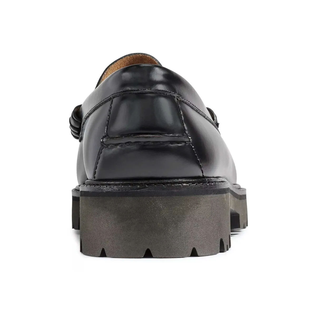 G.H. Bass Herren Lincoln Bit Lug WeeJun Schwarz