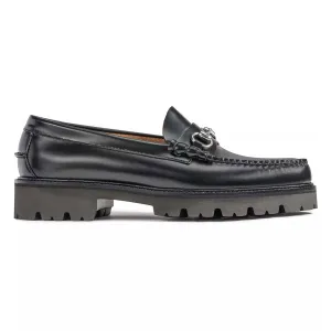 G.H. Bass Herren Lincoln Bit Lug WeeJun Schwarz