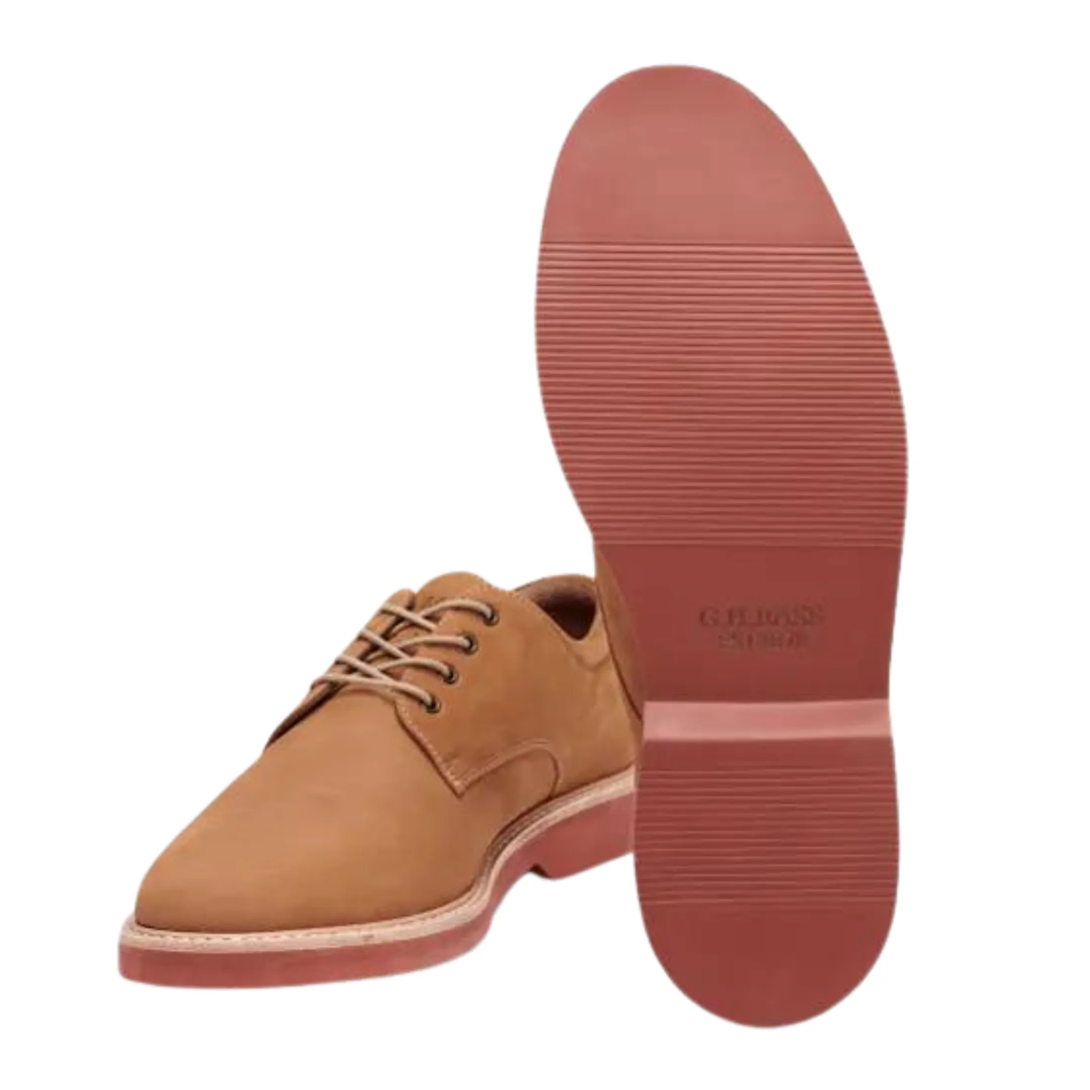 G.H. Bass Herren Pasadena Derby Braune Stiefelette