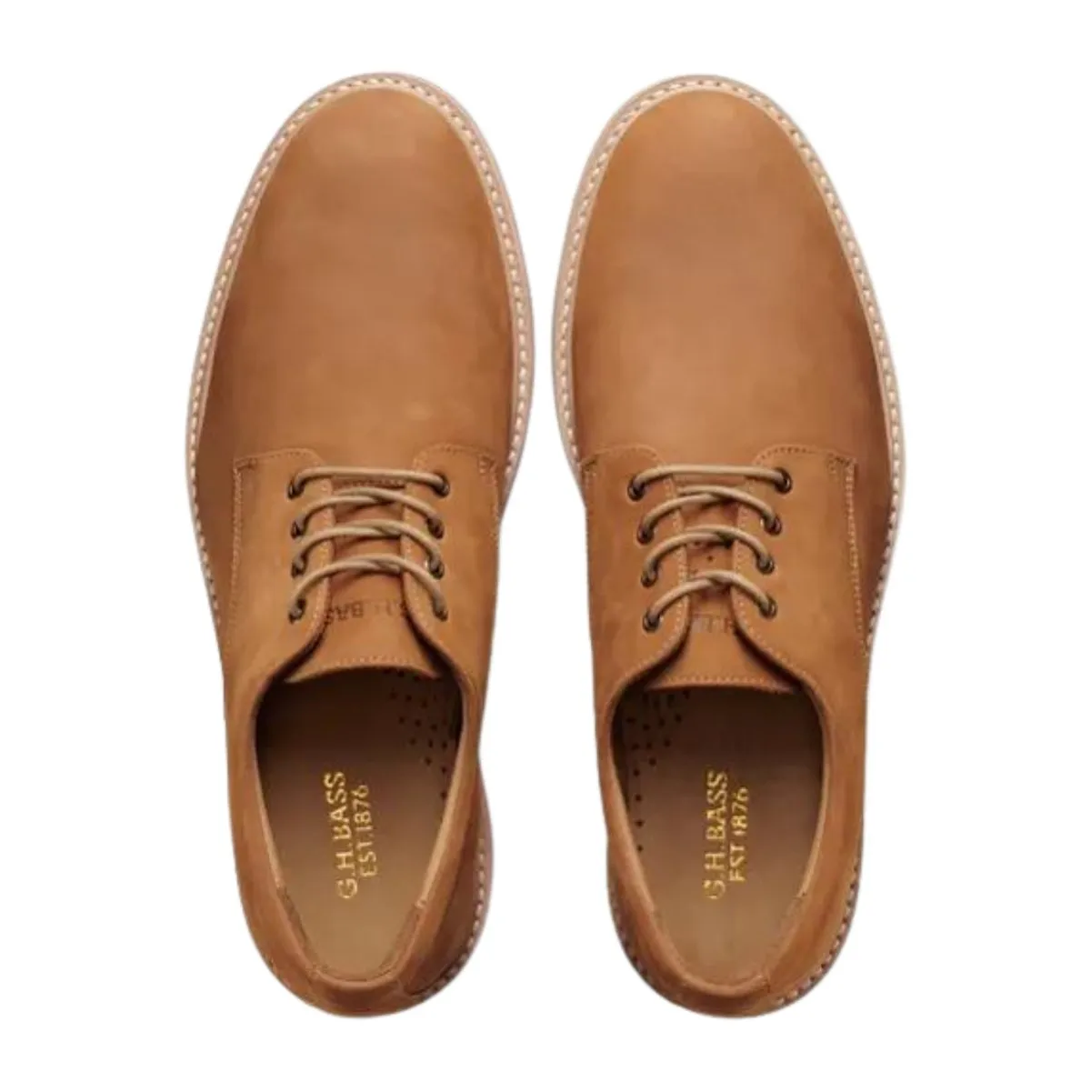 G.H. Bass Herren Pasadena Derby Braune Stiefelette