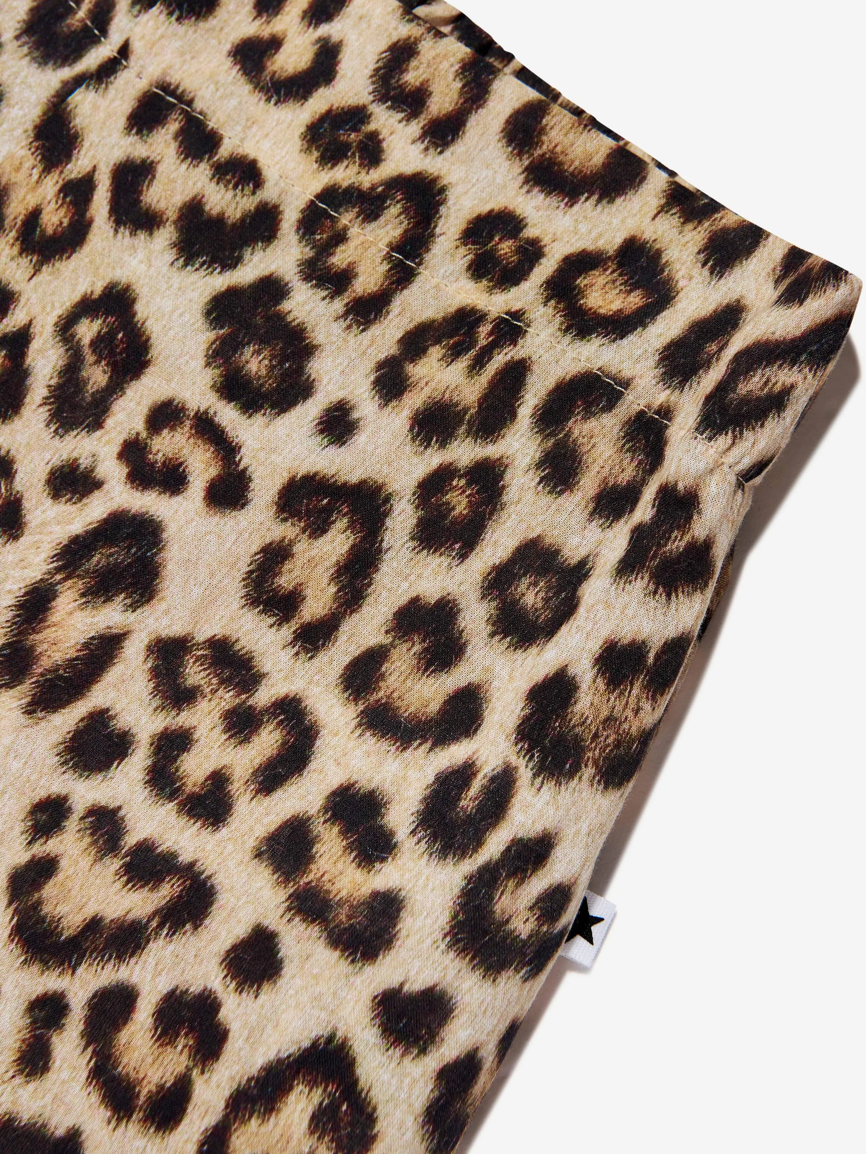 Mädchen Aretha Leopardenmuster Hose in Braun
