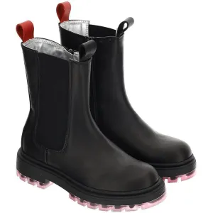 Schwarze Stiefel für Mädchen