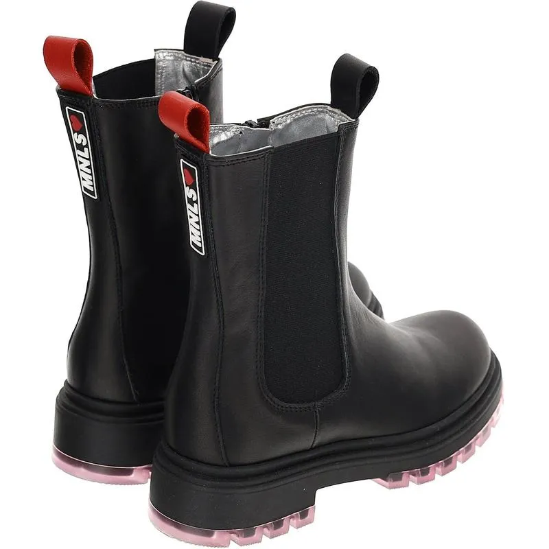 Schwarze Stiefel für Mädchen