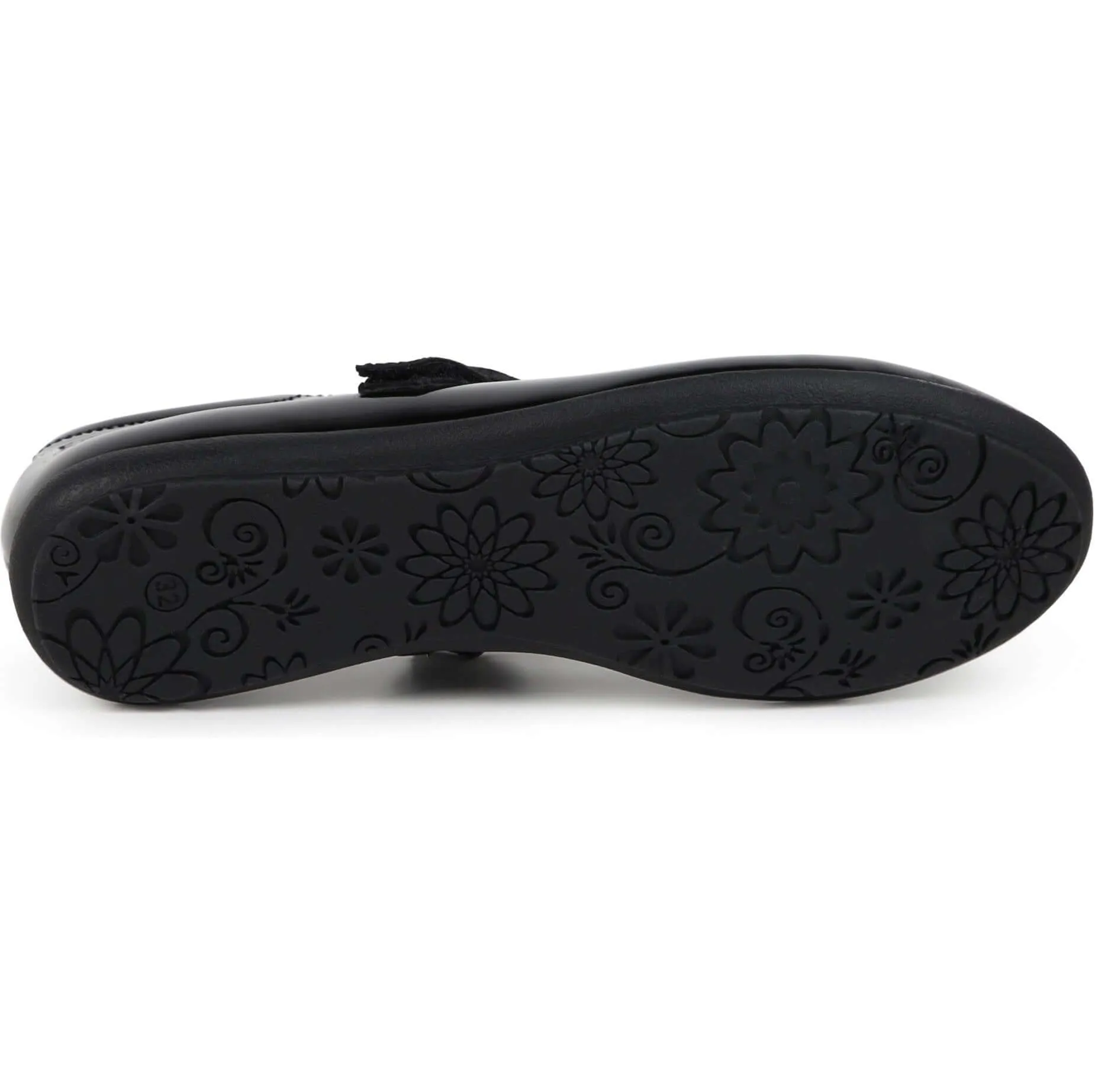 Schwarze Schülerschuhe für Mädchen