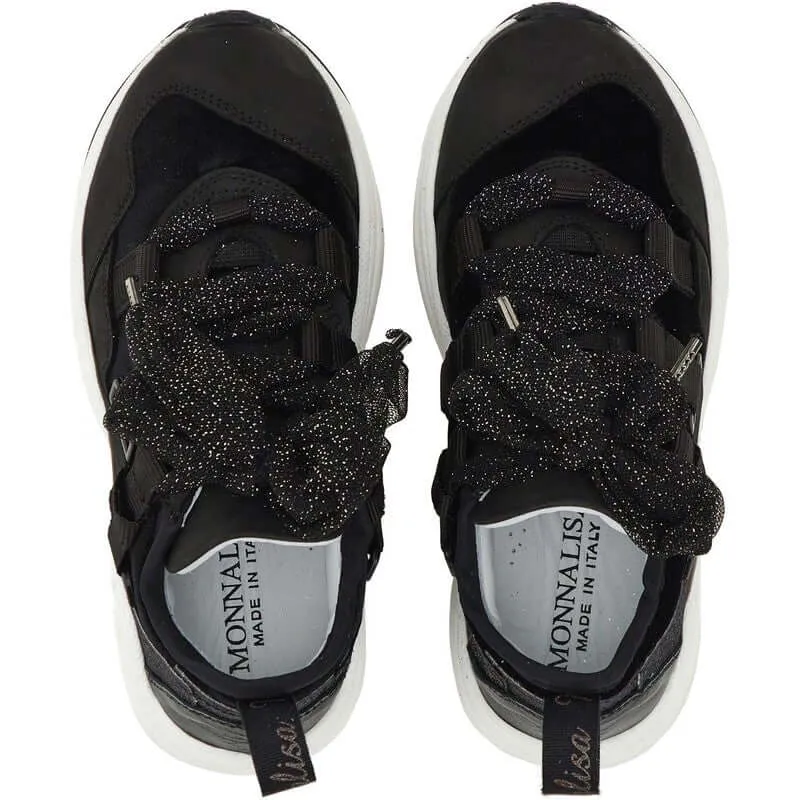 Mädchen Schwarzer Trainer