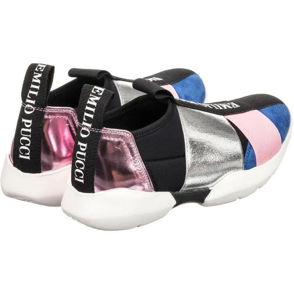 Mädchen Blaue Turnschuhe