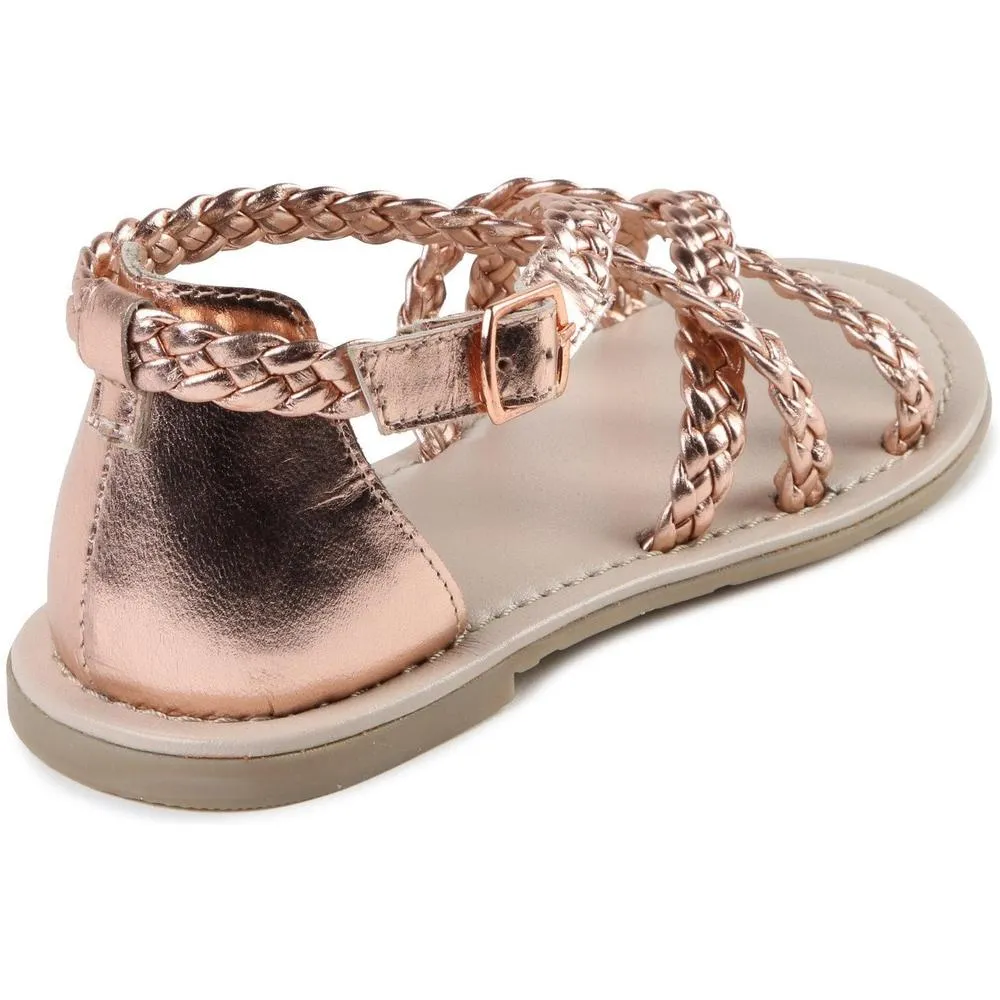 Bronze Sandalen für Mädchen