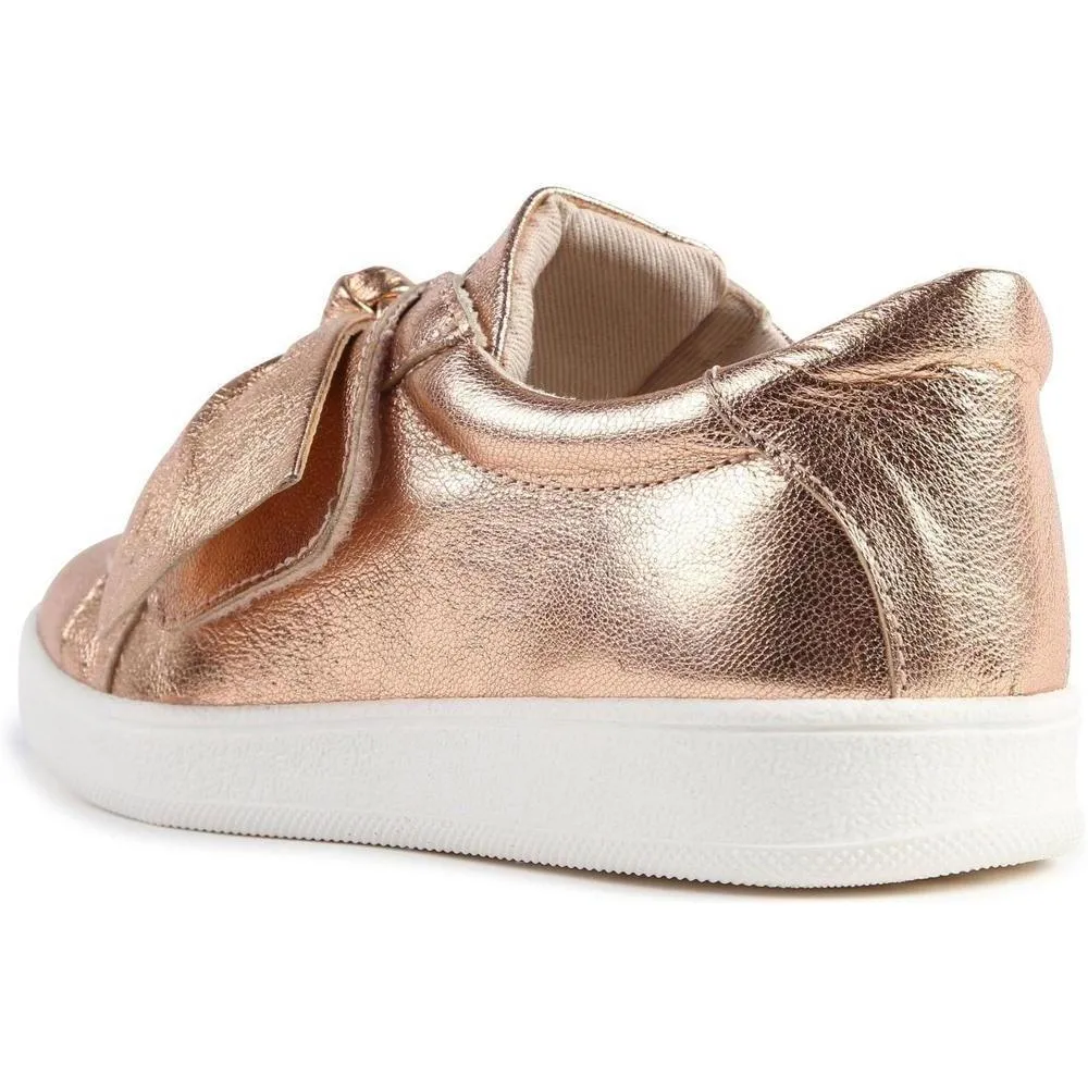 Mädchen Kupfer Turnschuhe