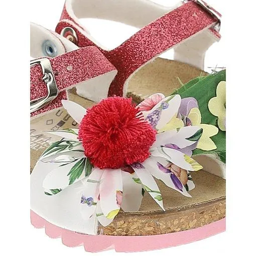 Mädchen Blumen Sandalen