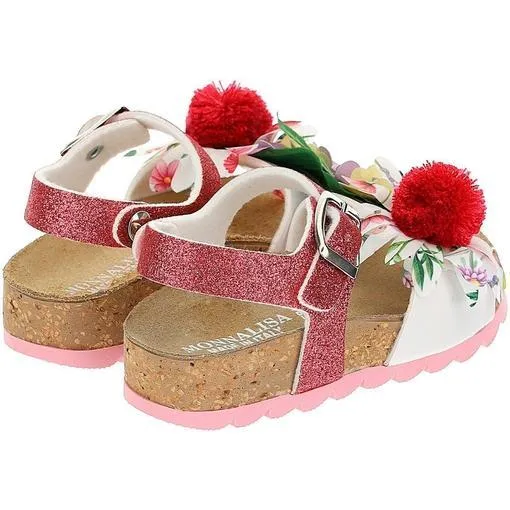 Mädchen Blumen Sandalen