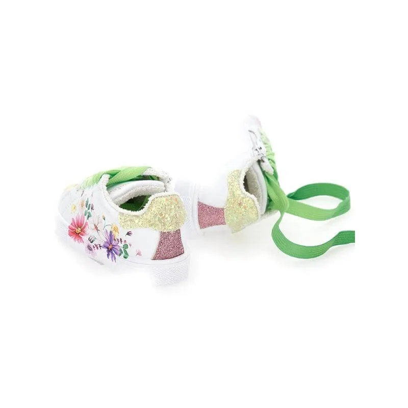 Mädchen Blumen-Turnschuh