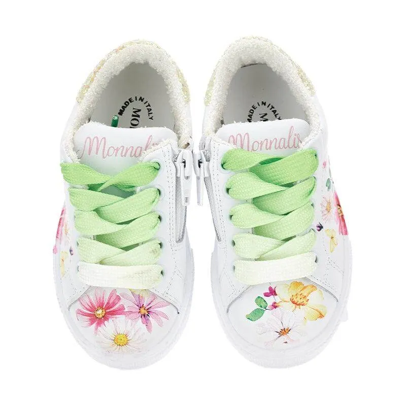 Mädchen Blumen-Turnschuh