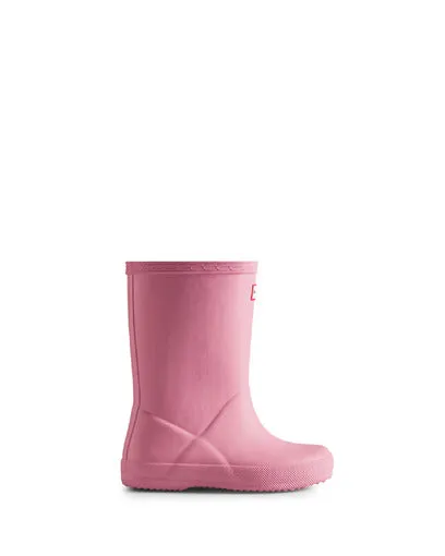 rosa Stiefel für kleine Mädchen