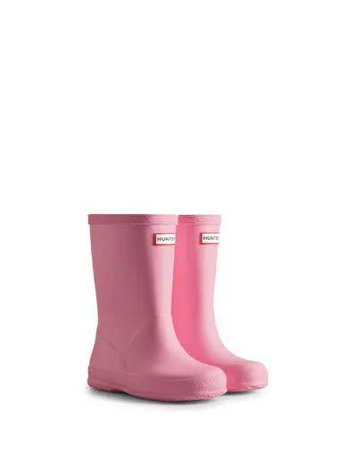 rosa Stiefel für kleine Mädchen