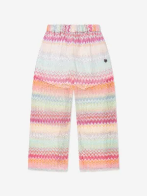 Mädchen Zickzack Hose in Mehrfarben