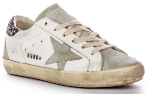 Golden Goose Super Star in Weiß Grau Damen Schuhe Golden Goose