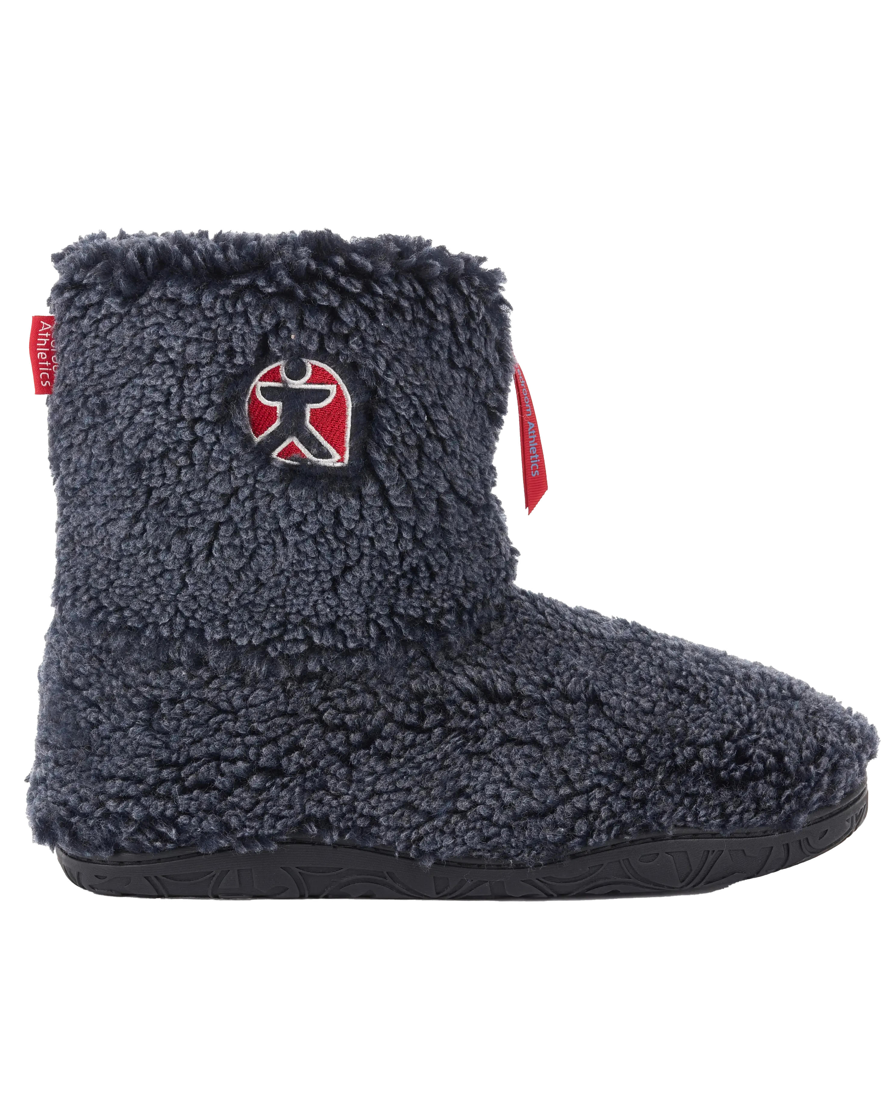Gosling Schnee-Spitzen Sherpa Pantoffelstiefel in Gewaschenem Peacoat Blau