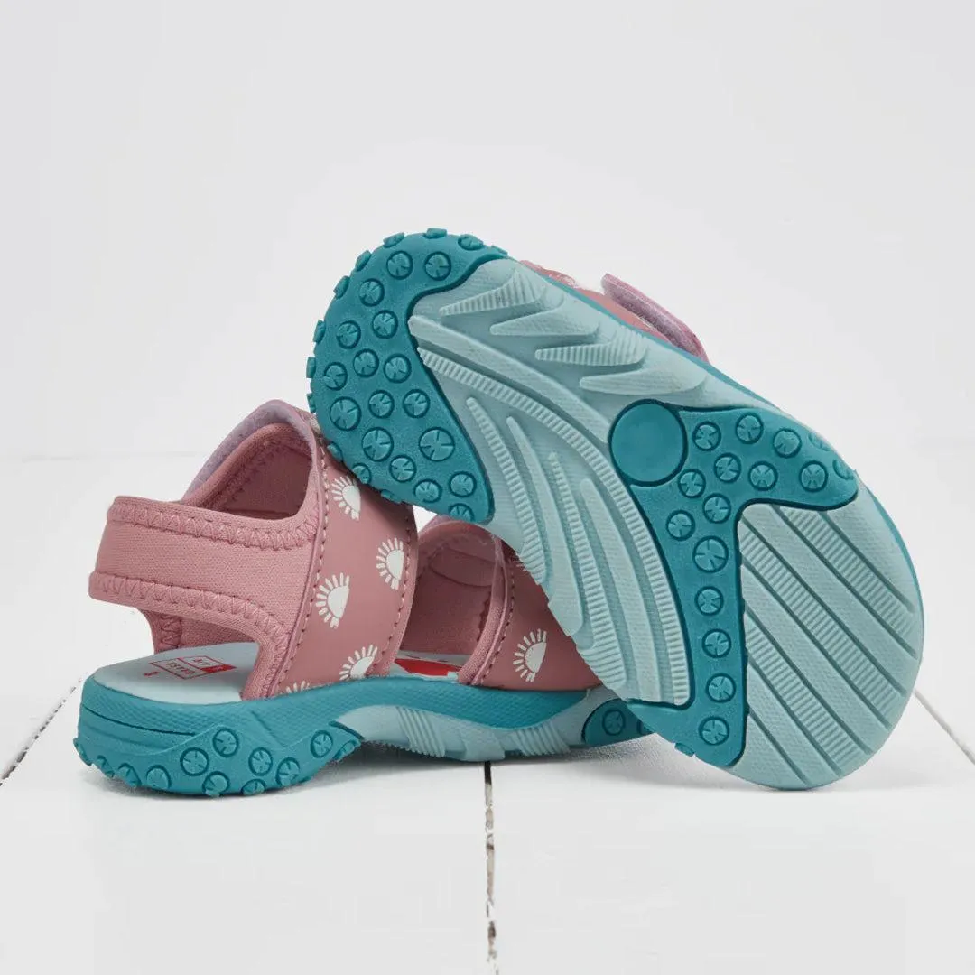 Gras & Luft Farbe Wechselnde Kindersandalen - Rosa