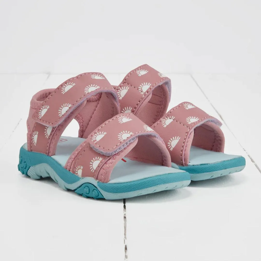 Gras & Luft Farbe Wechselnde Kindersandalen - Rosa