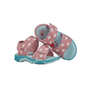 Gras & Luft Farbe Wechselnde Kindersandalen - Rosa