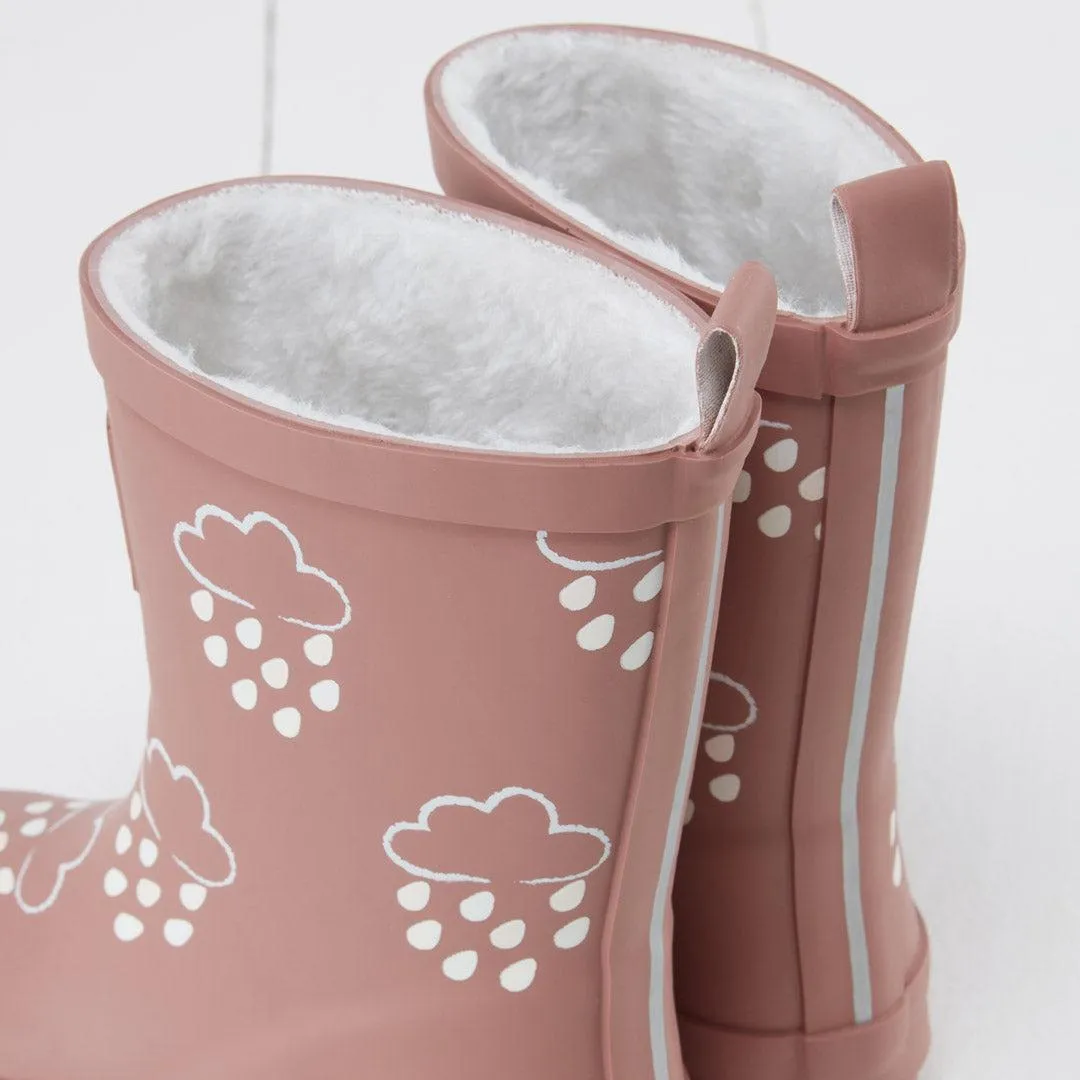 Gras & Luft Farbe-enthüllende Gummistiefel - Rose