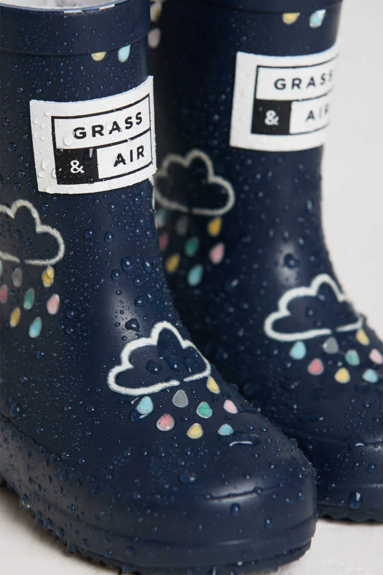 Gras & Luft Farboffnende Gummistiefel