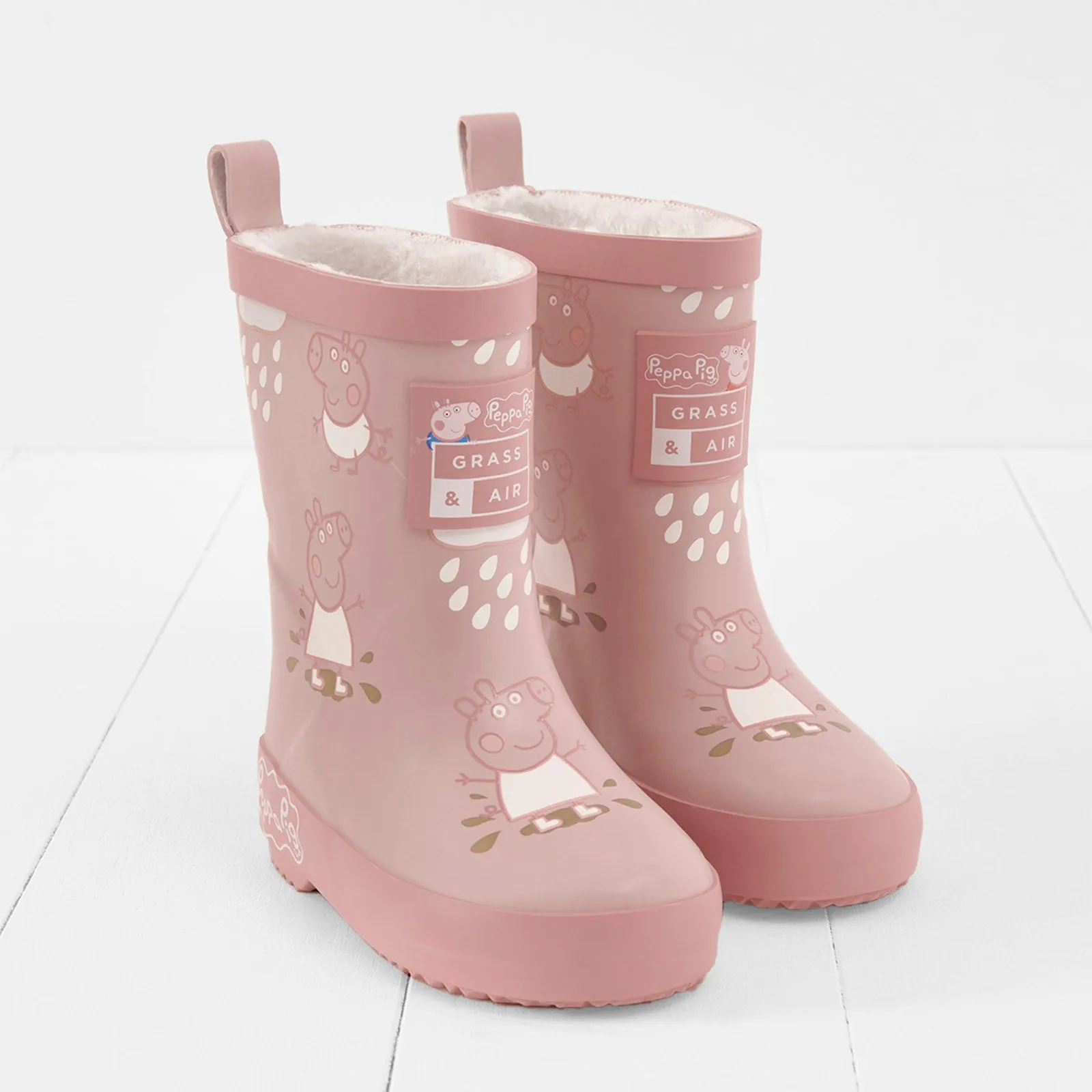 Gras & Luft x Peppa Pig Farbwechselnde Gummistiefel