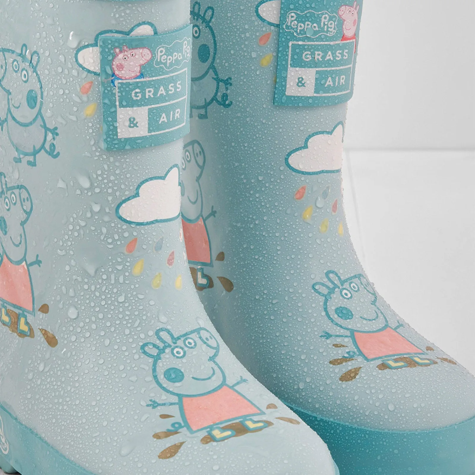 Gras & Luft x Peppa Pig Farbwechselnde Gummistiefel